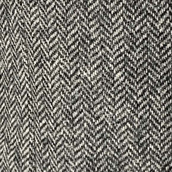 TAGLIATORE Black White Herringbone Wool Single Breasted Sport Coat - Picture 2 of 7